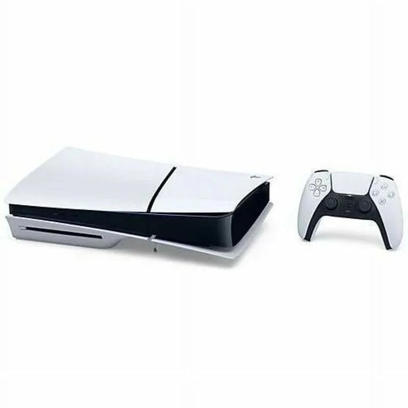 Playstation 5 Slim Console + Extra PlayStation 5 DualSense Wireless Controller, White