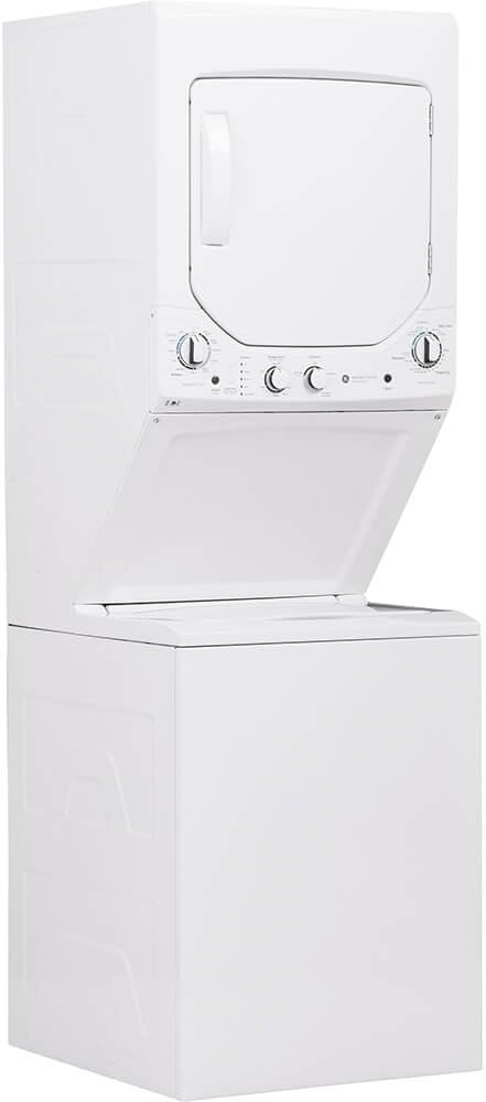 GE 2.3 Cu. Ft. Washer 4.4 Cu. Ft. Electric Dryer Combo GUD24ESSMWW