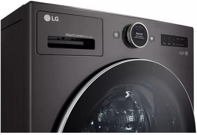 LG 5.0 cu ft WashCombo All-in-One Washer-Dryer Combo WM6998HBA