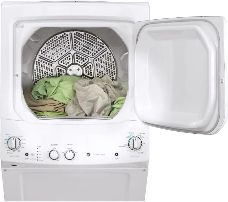 GE Unitized Spacemaker 3.8 Cu. Ft. Washer GUD27GSSMWW