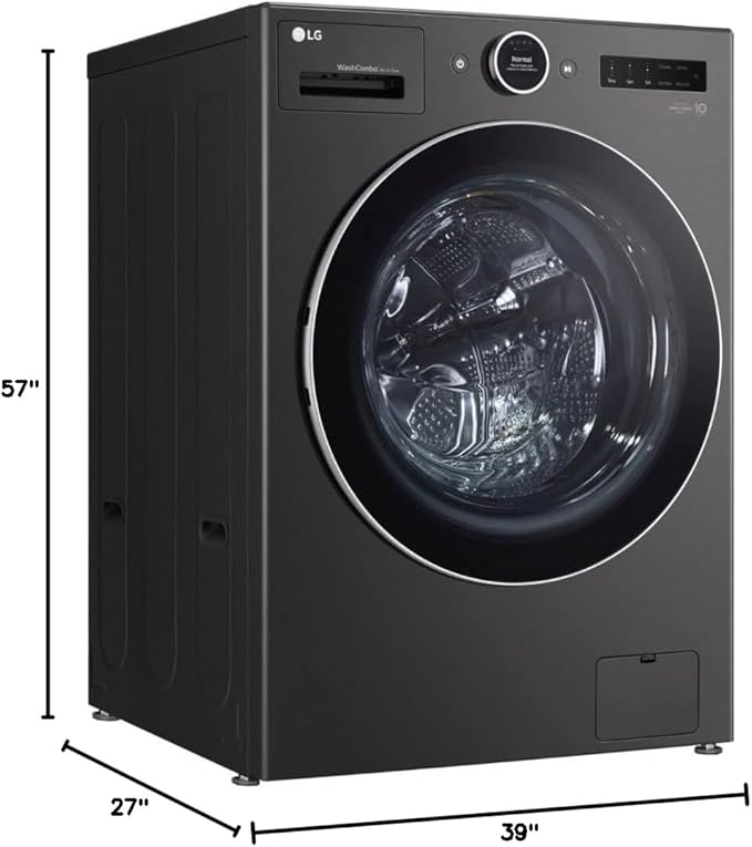 LG 5.0 cu ft WashCombo All-in-One Washer-Dryer Combo WM6998HBA