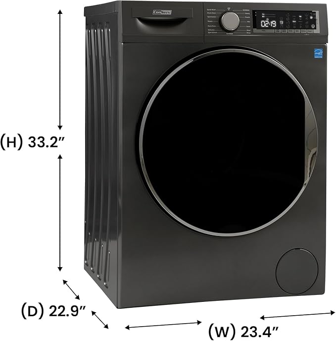 Conserv Washer Dryer 220V CW 2240+CD 4040 Titanium