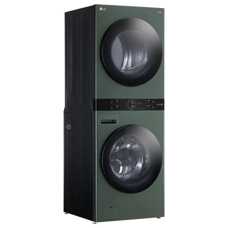 LG Single Unit Front Load WashTower with Center Control 4.5 Cu. Ft. Washer and 7.4 Cu. Ft. Electric Dryer WKEX200HGA