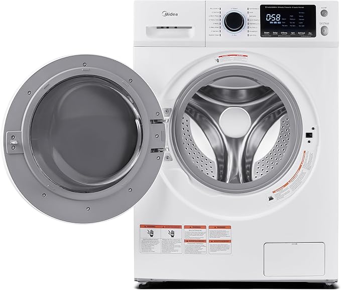 Midea 24 Inch Washer and Dryer Combo, All in One Washer and Dryer 2.7 cu.ft 26lbs