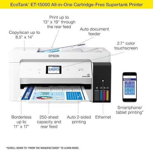 Epson EcoTank ET-15000 All-in-One Printer