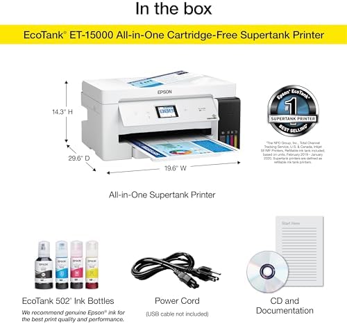 Epson EcoTank ET-15000 All-in-One Printer