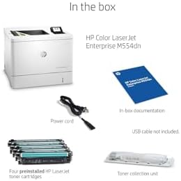 HP Color LaserJet Enterprise M554dn Printer