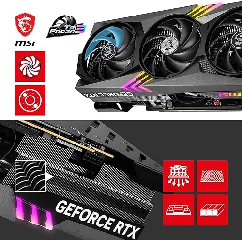 MSI GeForce RTX 4090 Gaming Trio 24GB GDDR6X VRAM Graphics Card G4090GT24