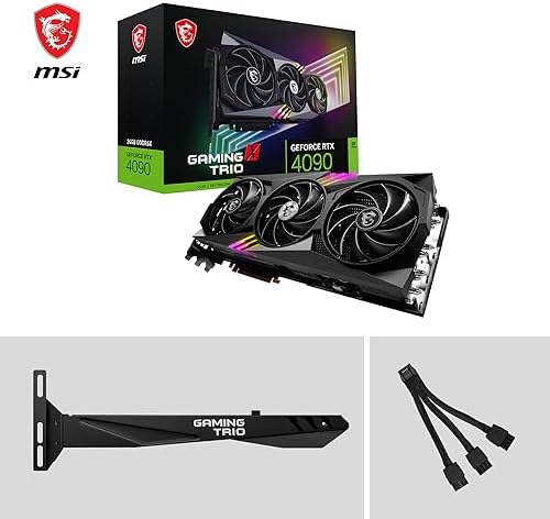 MSI GeForce RTX 4090 Gaming Trio 24GB GDDR6X VRAM Graphics Card G4090GT24