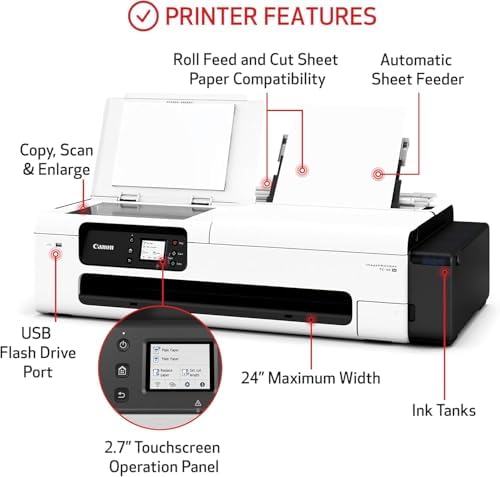 Canon imagePROGRAF TC-20M Multifunction Large Format Printer