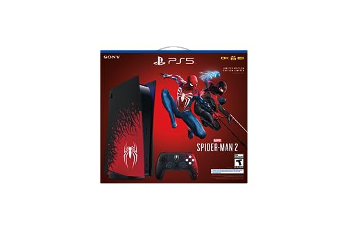 Ps5 Slim Console with Spiderman Accessories Kit