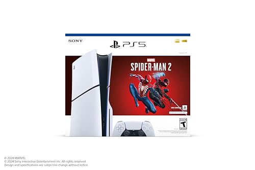 Ps5 Slim Console with Spiderman Accessories Kit