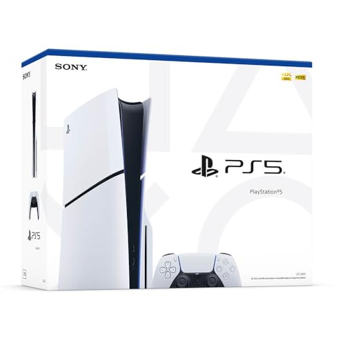 PlayStation 5 Slim 1TB Digital Gaming Console with Wireless Controller