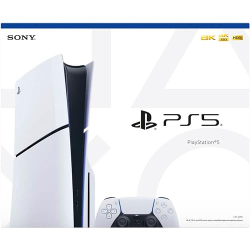 PlayStation 5 Slim 1TB Digital Gaming Console with Wireless Controller