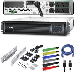 APC SMT3000RM2UC Smart UPS 3000VA LCD RM 2U 120V with SmartConnect