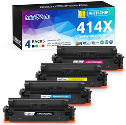 HP 414X SET W2020X W2021X W2022X W2023X Original HP High-Yield Toner Cartridges