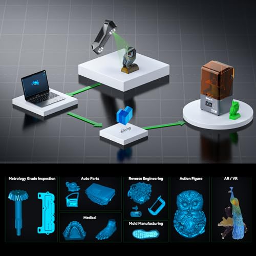 Creality CR-Scan Raptor 3D Scanner 0.02mm Accuracy