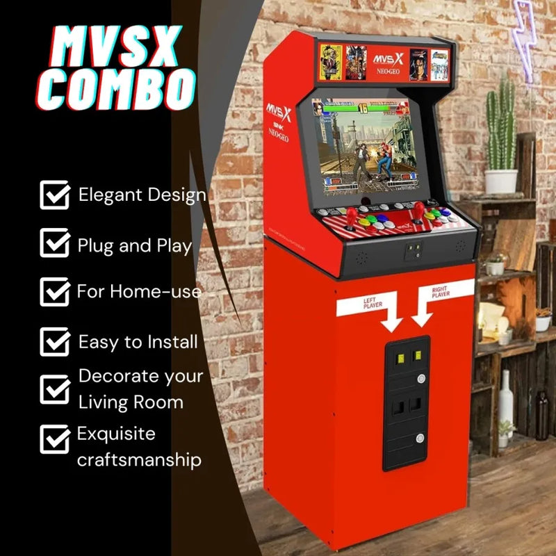 SNK MVSX Combo – Arcade Fun for The Whole Family, Great for Home Use