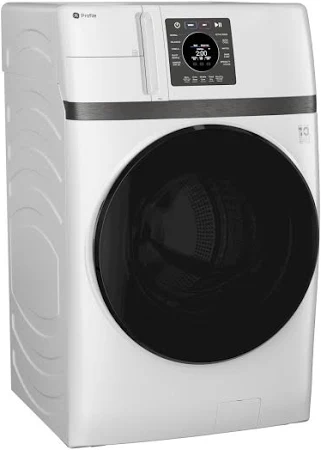 GE Profile with Pet Hair Removal 4.6-cu ft Capacity White Ventless All-In-One Washer Dryer Combo PFQ83HSLWWW