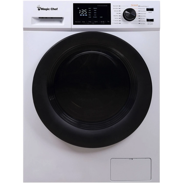 Magic Chef 2.7 Cu. Ft. Washer And Dryer Combo MCSCWD27W5