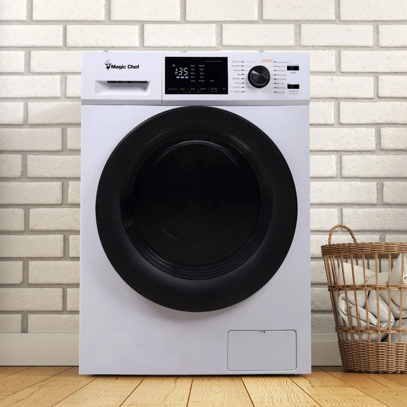 Magic Chef 2.7 Cu. Ft. Washer And Dryer Combo MCSCWD27W5